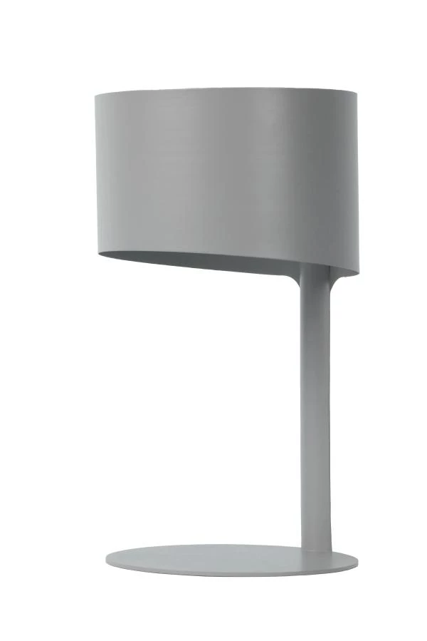 Lucide KNULLE - Table lamp - Ø 15 cm - 1xE14 - Grey - turned off